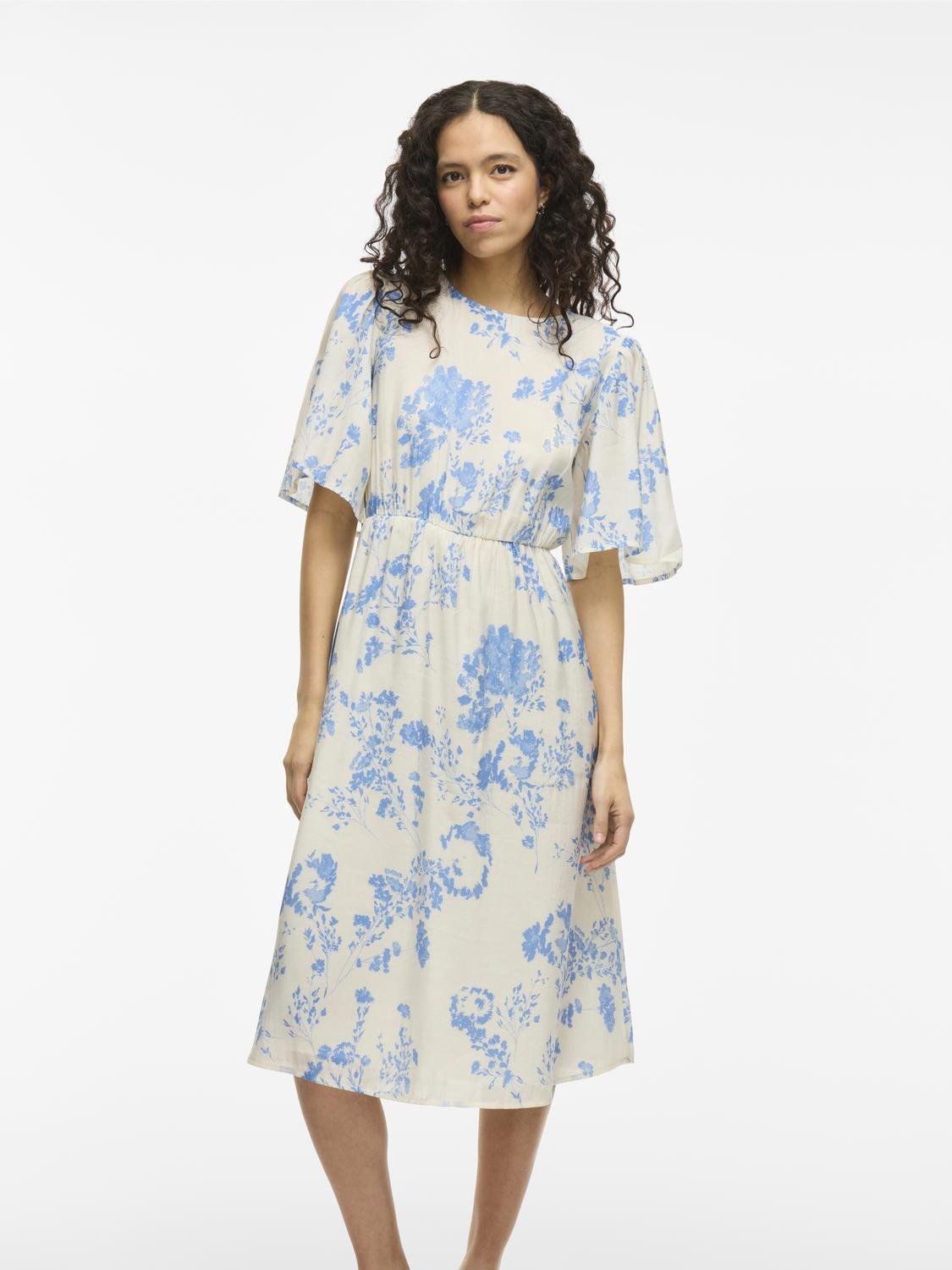 VILANNAI Midi Dress - Birch - VERO MODA & VILA Bergvik